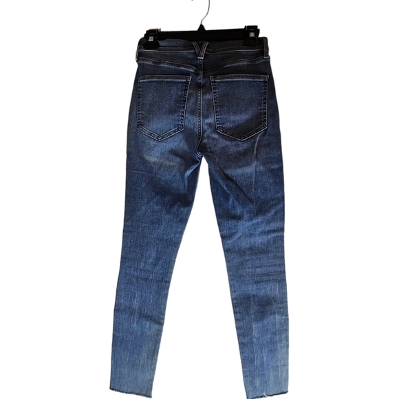 Veronica Beard Debbie Skinny Highrise Blue Jeans 25 Preowned - Picture 7 of 9